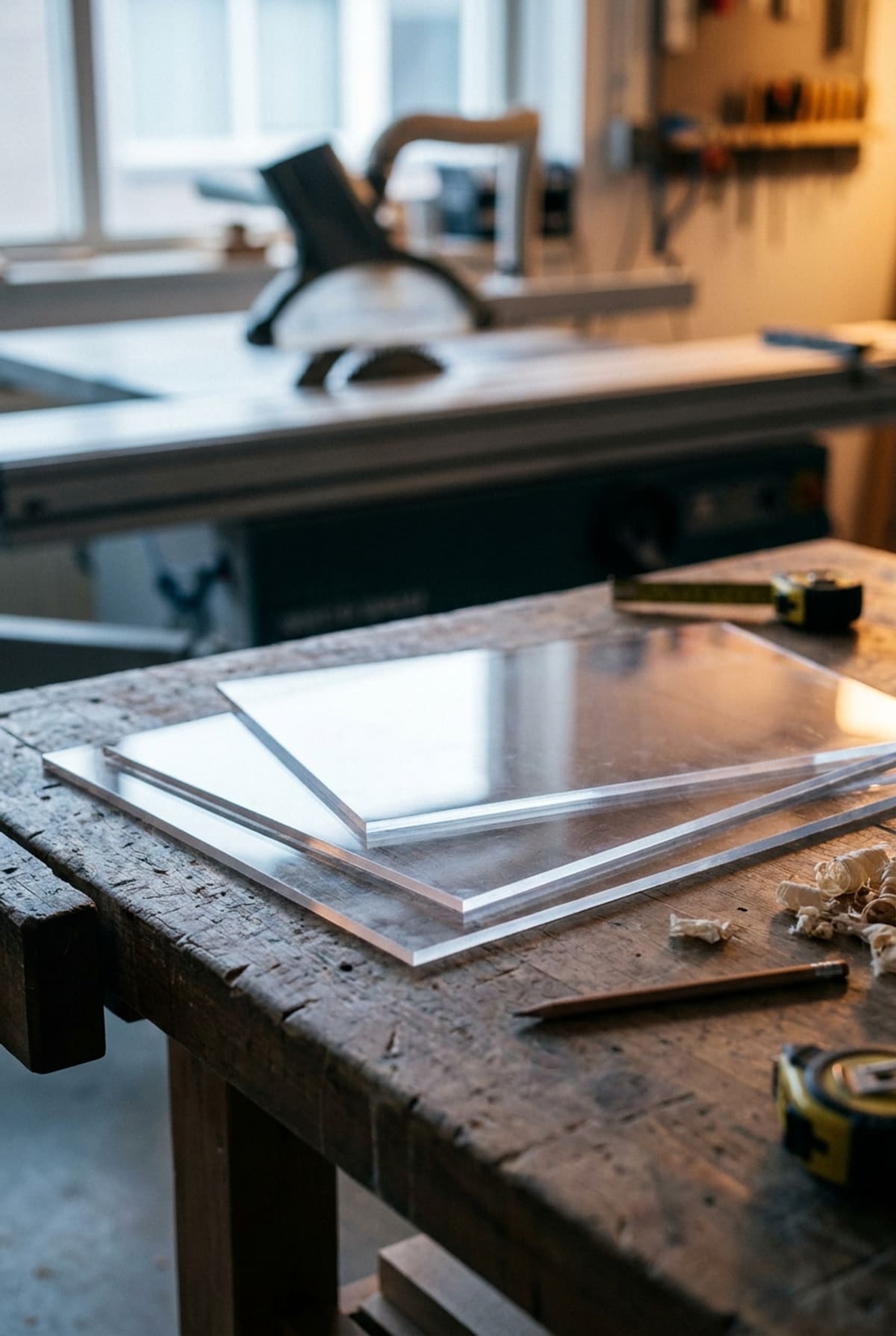 Acrylaat en plexiglas op maat