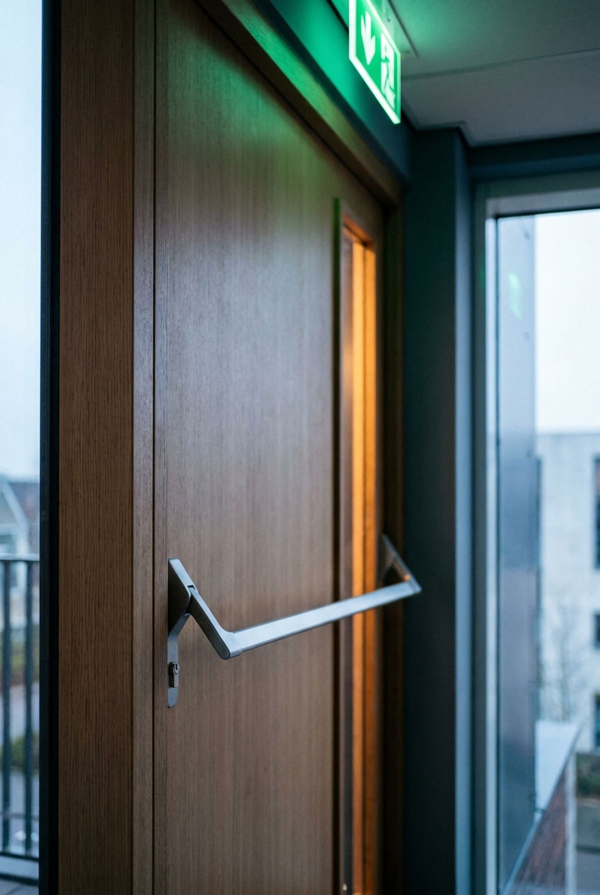 Anti-paniekslot voor vluchtdeuren