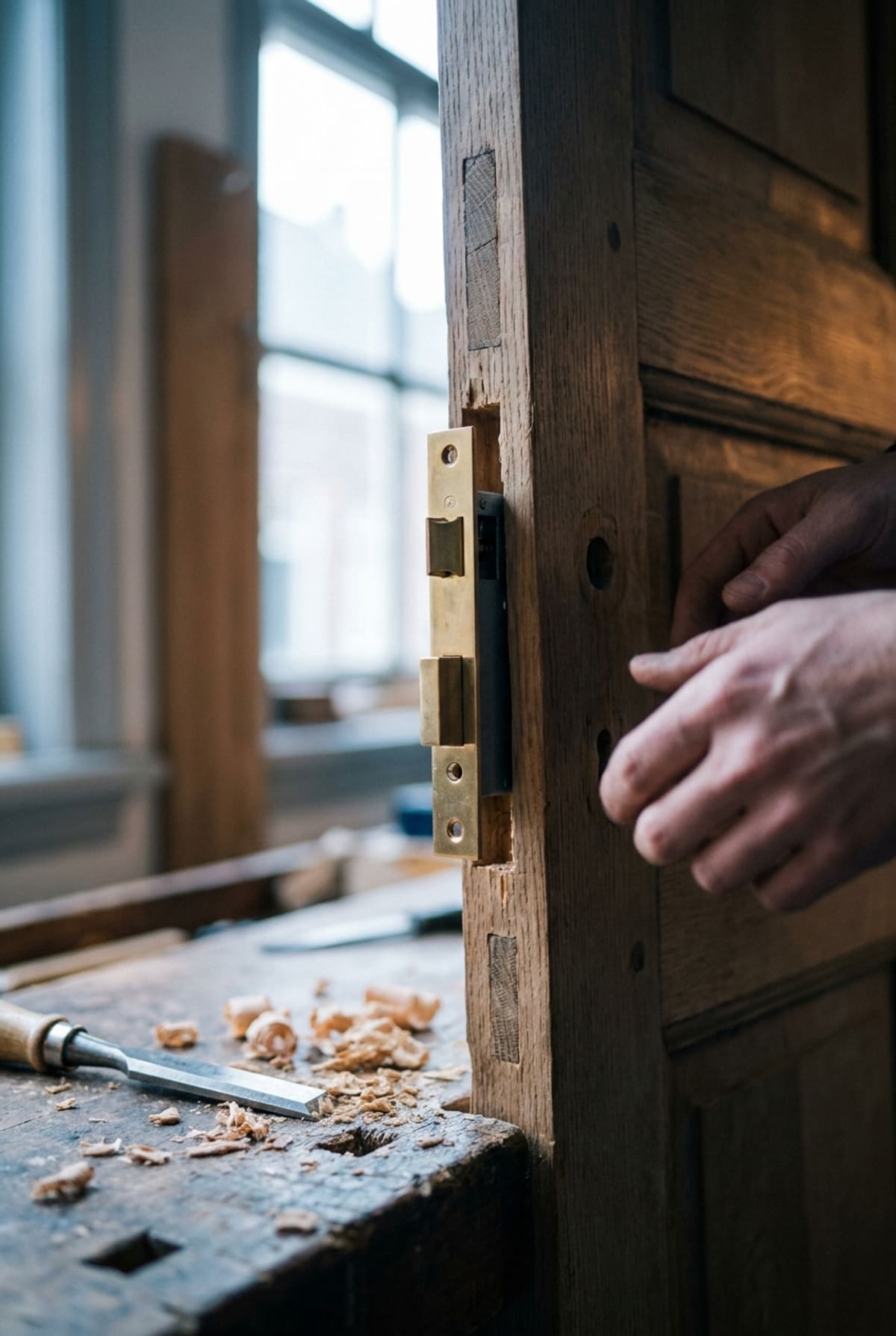 Insteekslot vervangen of plaatsen